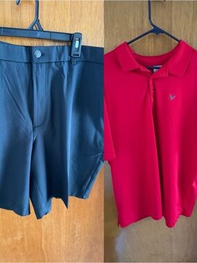 Callaway Shorts & Polo Bundle